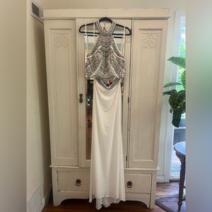 Dave & Johnny 2 Piece Homecoming Winter Formal Prom Dress